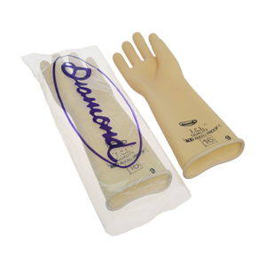 Industrial White Rubber Hand Gloves